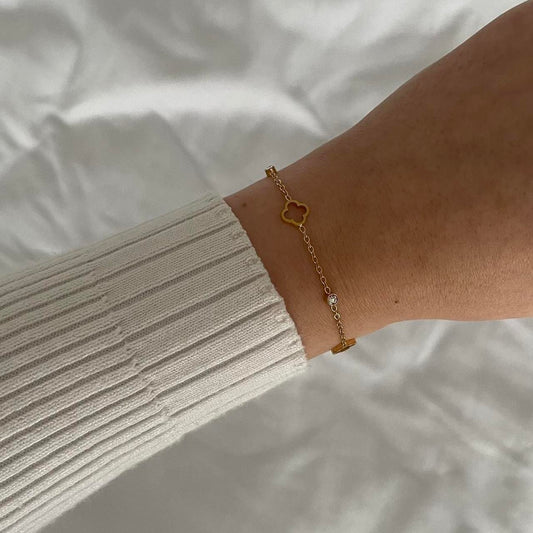 Belle Bracelet | 18k Gold Plated Stainless Steel | Tarnish Resistant