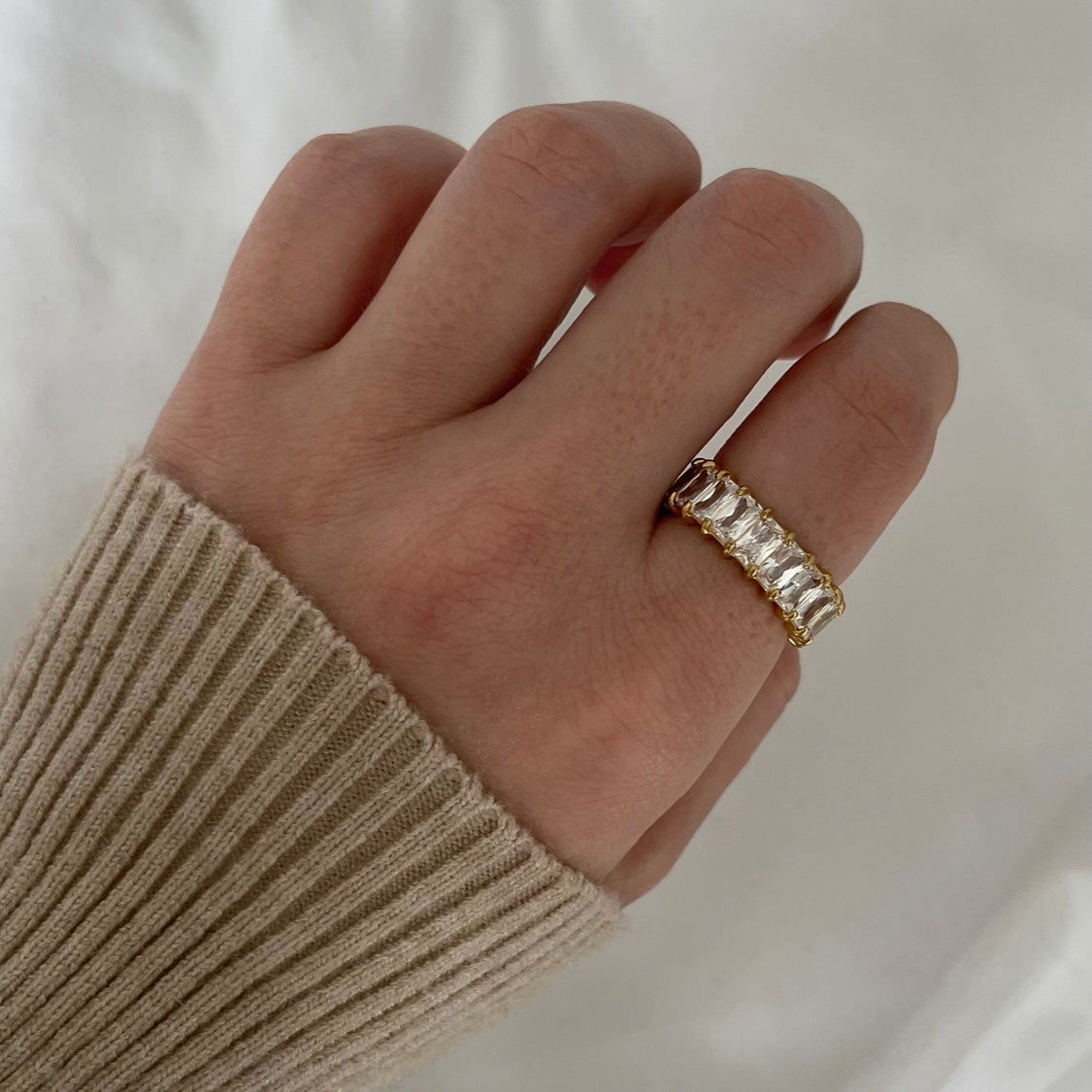 Gracie Ring | Gold Plated Stainless Steel | Tarnish Resistant