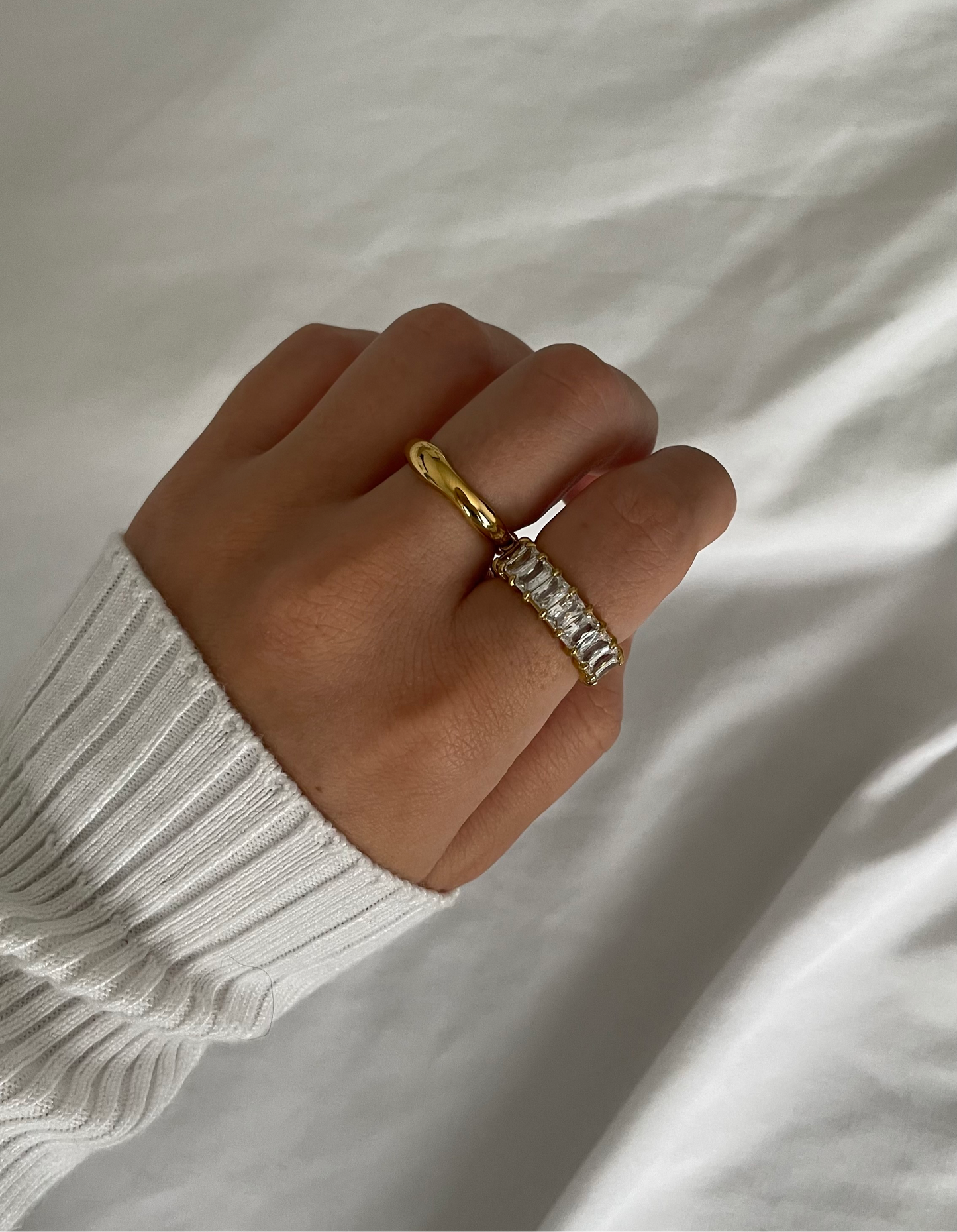 Gracie Ring | Gold Plated Stainless Steel | Tarnish Resistant